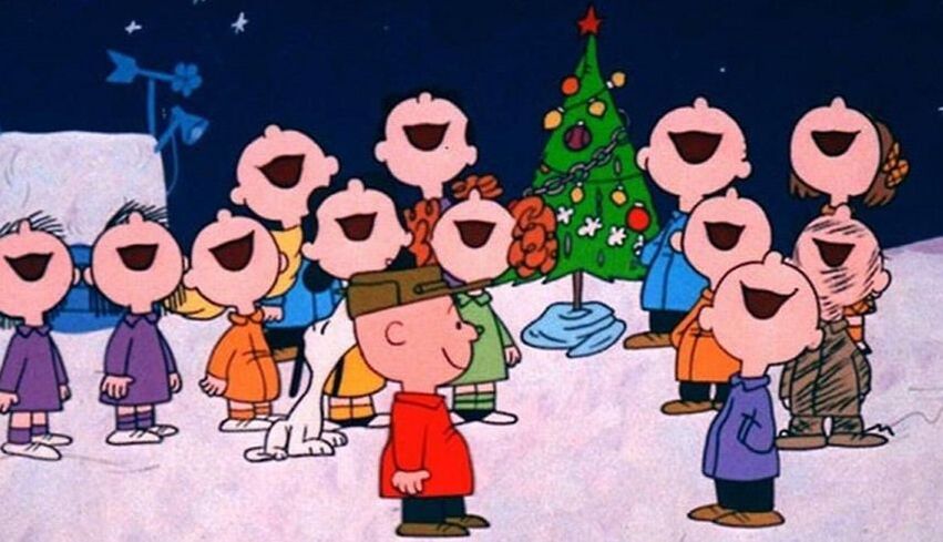 Charlie Brown's Christmas program.