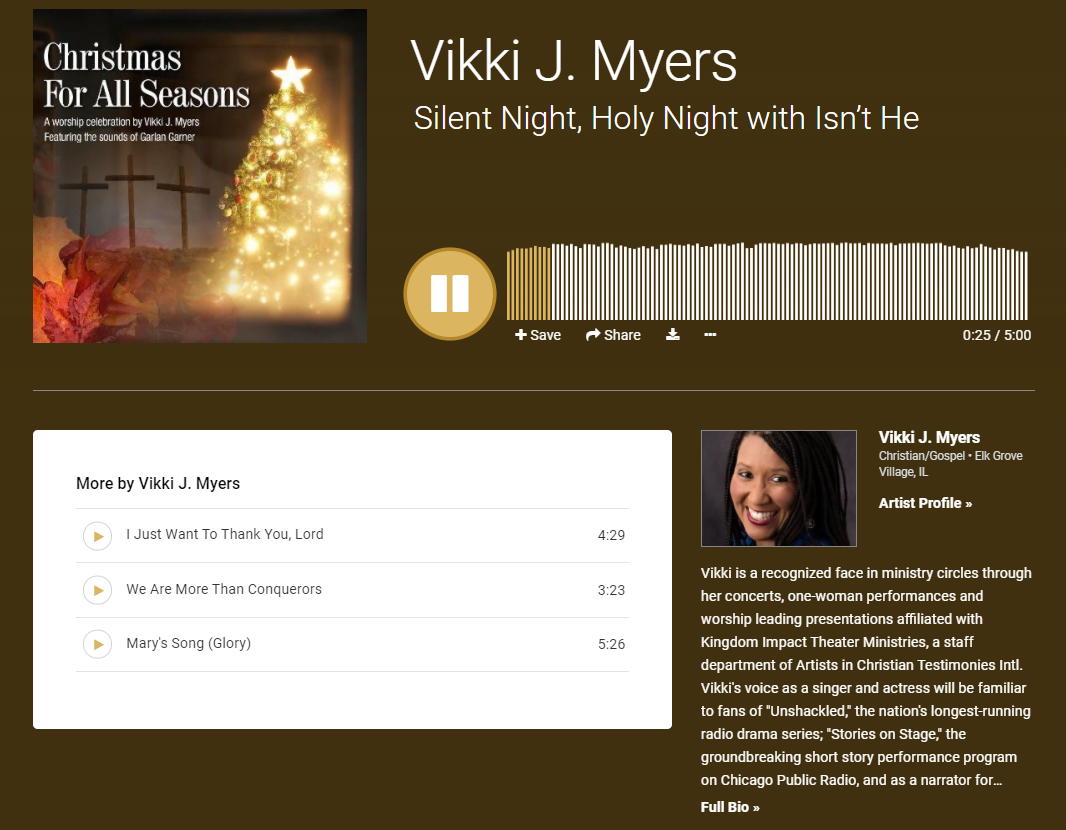 Playlist of Vikki J Myers